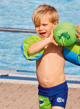 德国Beco Sealife氯丁橡胶游泳翼游泳臂带儿童2 至 6 岁