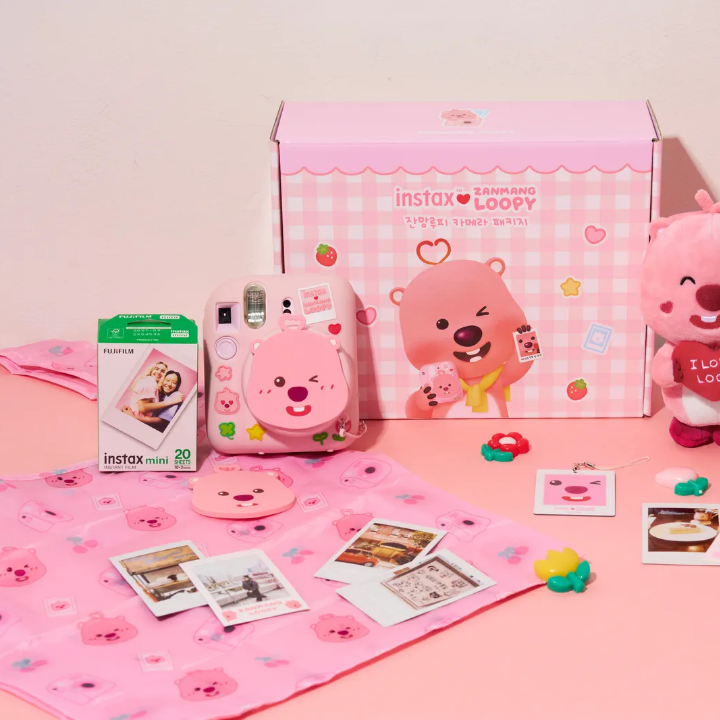 韩国正品代购loopy富士拍立得联名相机可爱露比送相纸礼物,模玩/动漫/周边/娃圈三坑/桌游,文化/体育周边,淘宝优惠券,粉丝福利购,淘宝优惠卷