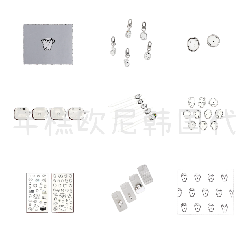雪狗nunmeongi快闪周边合集