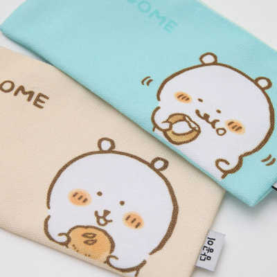 自嘲熊笔袋可爱简约文具袋