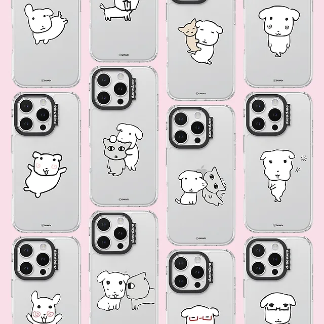 韩国ganadi透明手机壳