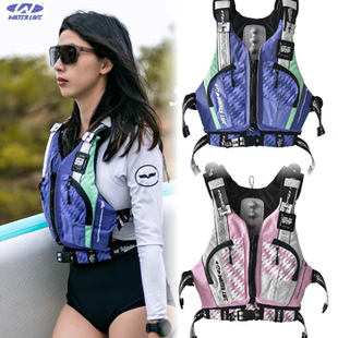 新款维特拉救生衣成人桨板冲浪漂流蝰蛇绿洲大浮力加厚浮力背心