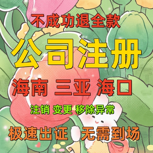 海南注册公司核定征收大额个体个独核定双免个体税收洼地公司返税