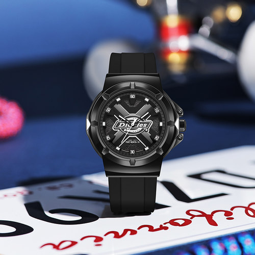Dickies手表男款潮流大学生简约学院风初高中女款运动防水夜光633
