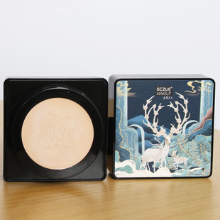 色彩主义气韵丝滑美颜霜小蘑菇头气垫ccbb霜遮瑕保湿持久粉底液