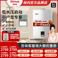 Rinnai/林内 JSQ20-C01 10升超静音燃气热水器家用天然气小户型