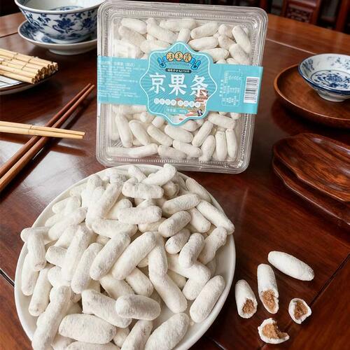 汪玉霞中式糕点京果条300g盒装