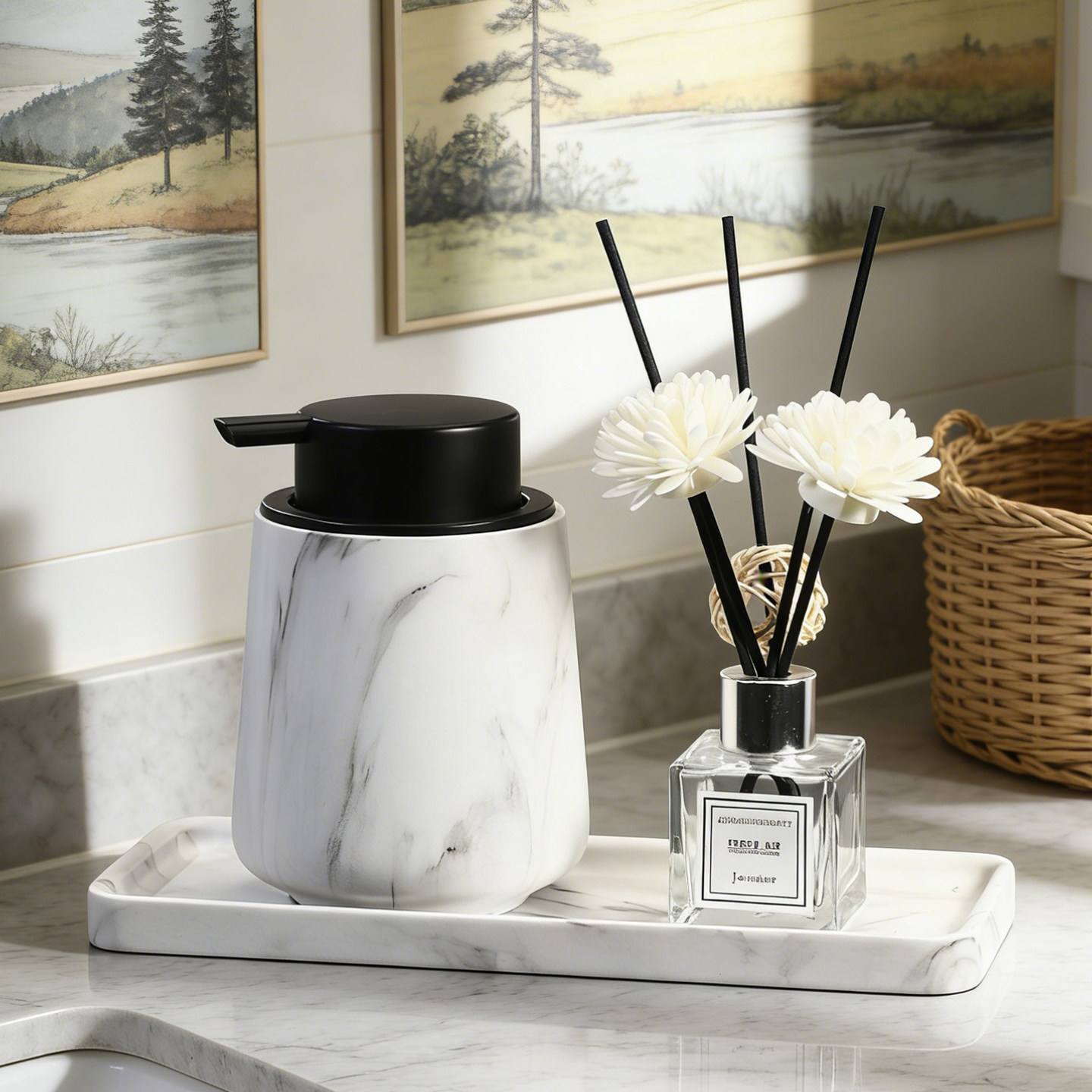 大理石纹起泡瓶套装按压式空瓶洗手液瓶子慕斯泡沫瓶洗手台分装瓶,家庭/个人清洁工具,起泡瓶,淘宝优惠券,粉丝福利购,淘宝优惠卷