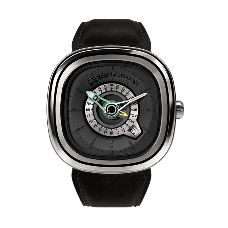 【重磅新品】SEVENFRIDAY七个星期五GMT双时区手表PG1/01机械腕表