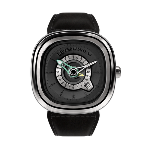【重磅新品】SEVENFRIDAY七个星期五GMT双时区手表PG1/01机械腕表