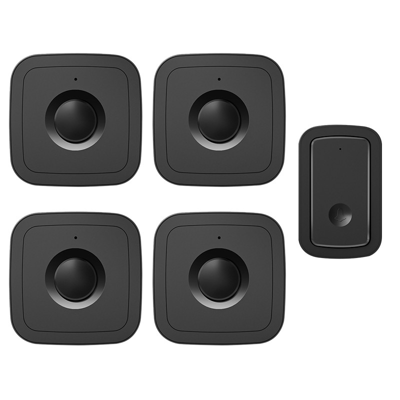 无线电门铃一拖四家用门铃远距离电子智能遥控门铃呼叫器,电子/电工,楼宇对讲设备,淘宝优惠券,粉丝福利购,淘宝优惠卷