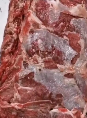 新鲜现宰泾源黄牛肉牛外脊肉5斤宁夏清真草饲散养六盘山冷冻空运