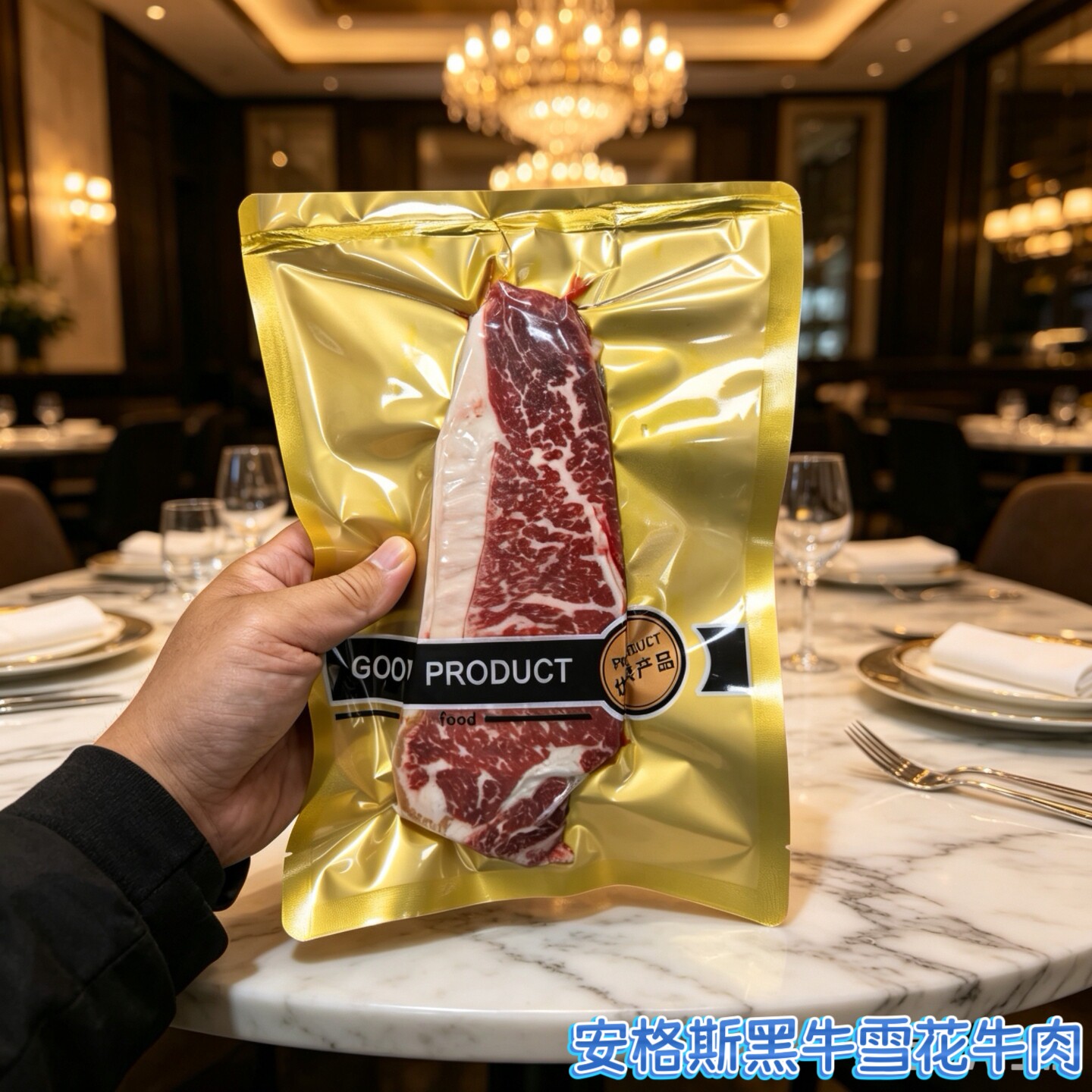 西冷牛排牛扒西餐烤肉食材安格斯