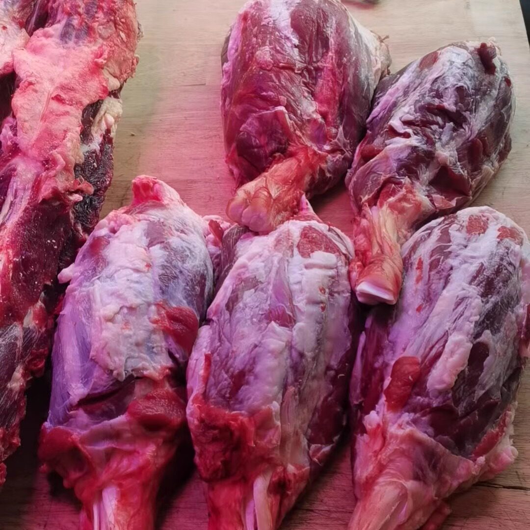 新鲜现宰青海牦牛肉牛腱子肉6斤清真青藏高特产草饲散养冷冻顺丰