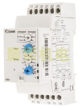 HSV 84874320 CROUZET控制速度过高或过低继电器 原装 正品