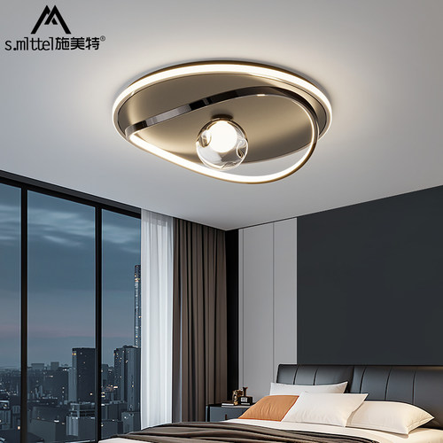 卧室北欧灯具现代简约大新款气轻奢高级感主卧护眼儿童房间吸顶灯