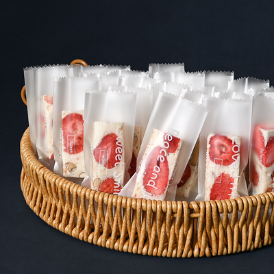 加厚牛轧糖包装袋太妃糖机封袋