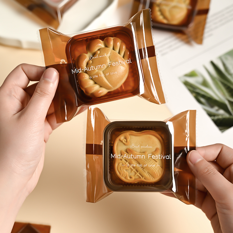 2025新款月饼包装袋广式冰皮袋子