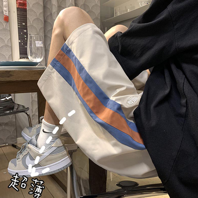 休闲短裤男夏季裤子韩版潮流宽松运动裤潮牌男士中裤五分ins男裤