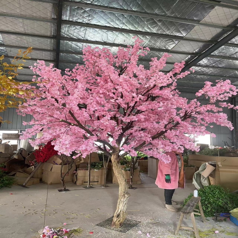 室内装饰仿真樱花树春之梦