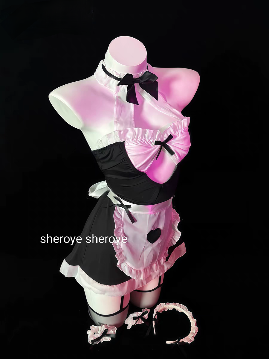 sheroye甜心女仆性感制服套装纯欲风趣味qqny诱惑可爱cos女佣服