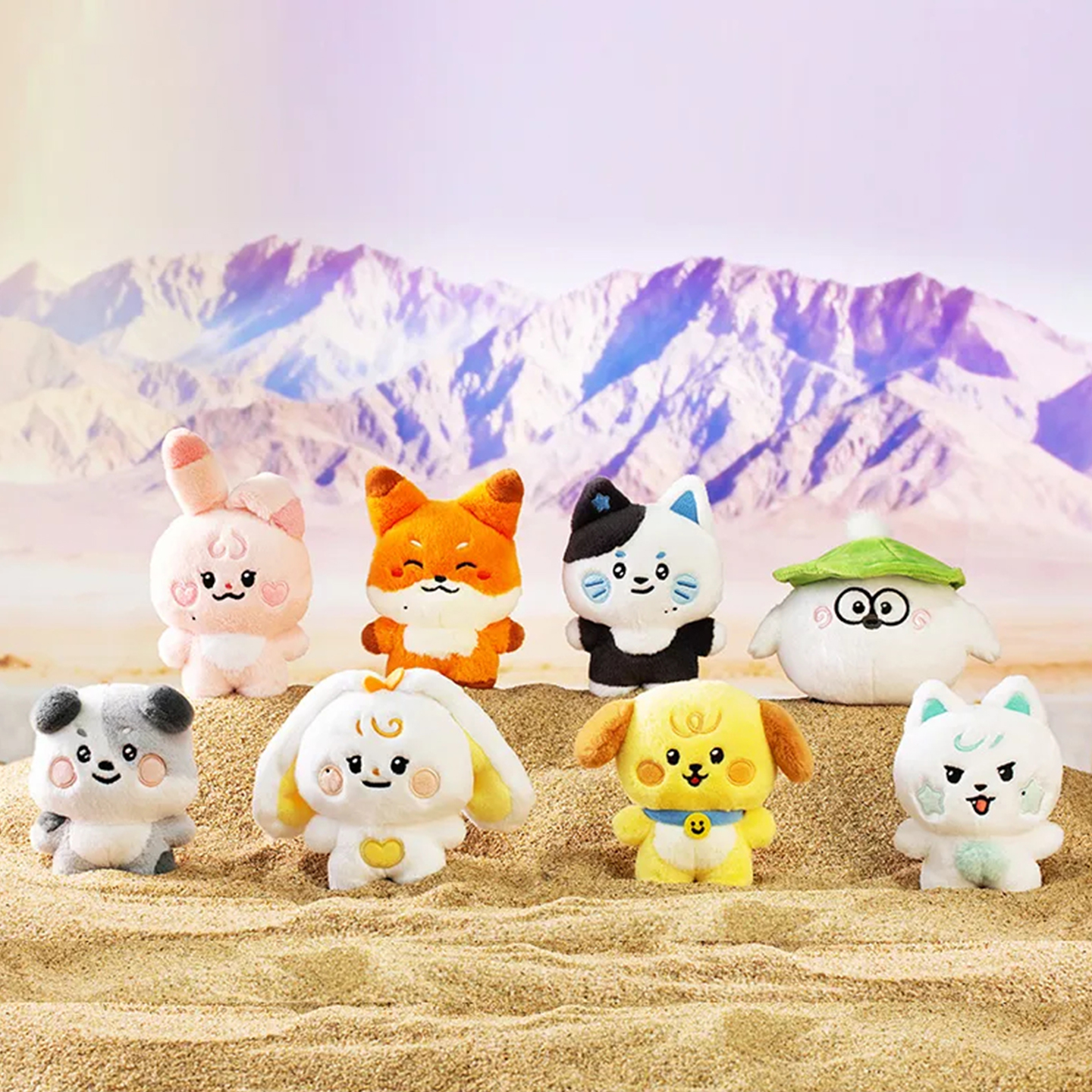 名学动物园2.0站姿基础玩偶12cm