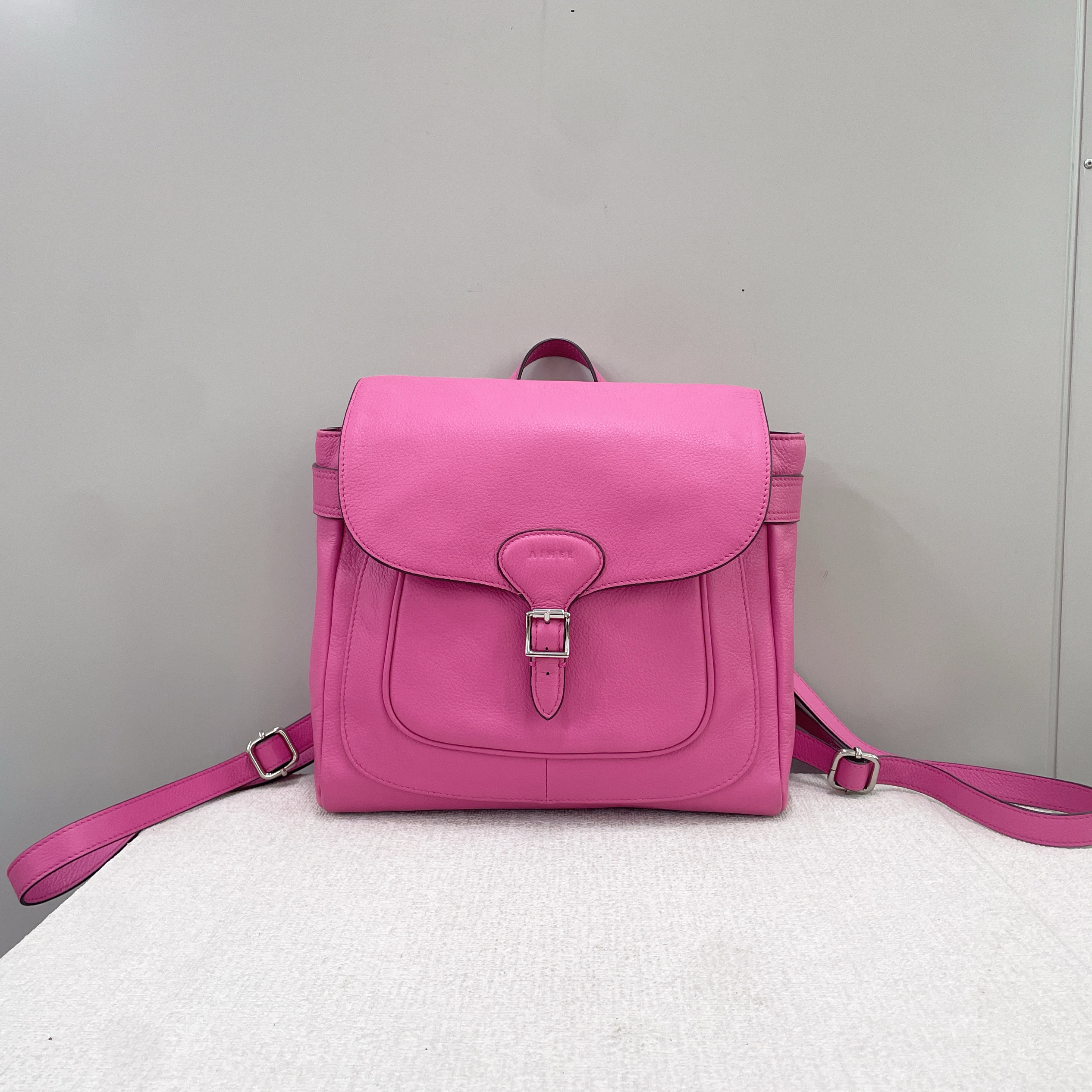 外贸原单尾货出口aimeekestenberg真皮牛皮背包双肩包