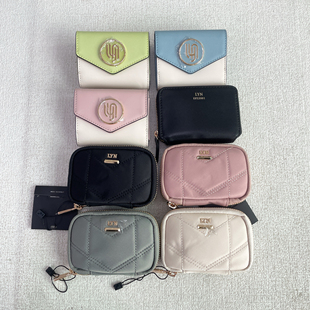 外贸尾货出泰国lyn便携卡包零钱包