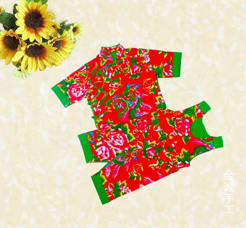 半成品宝宝手工棉衣儿童