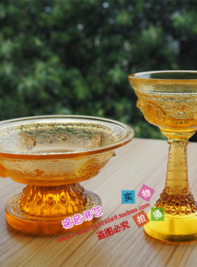 琉璃八吉祥护法藏传修行包邮供杯