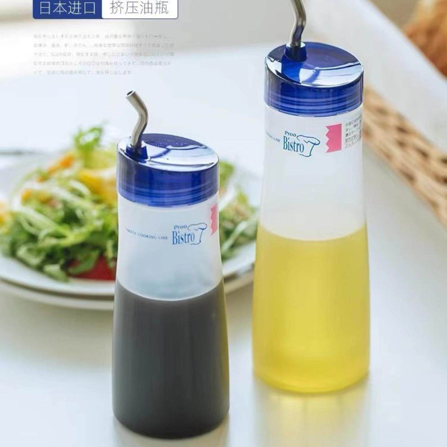 日本进口TAKEYA油壶酱料瓶防漏油酱油香醋瓶挤压瓶醋壶厨房调料瓶