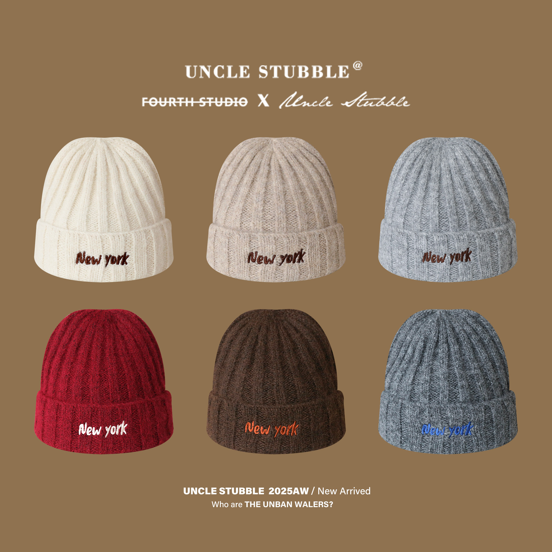 韩系简约针织帽秋冬保暖