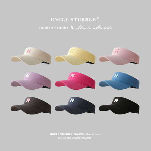 胡茬叔叔空顶帽运动男女春夏