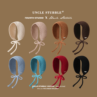 韩系耳罩围脖两用女生秋冬天针织耳捂子甜美可爱绑带耳套防寒保暖