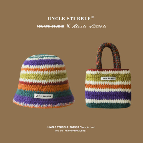 胡茬叔叔渔夫帽韩版女生秋冬