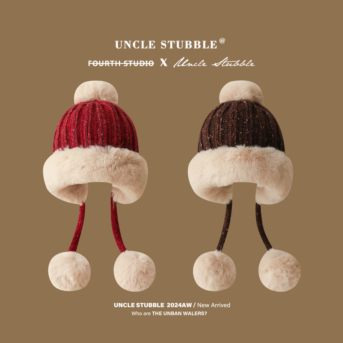 冬天复古红色针织帽可爱毛球护耳帽女韩版毛绒加厚雷锋帽防寒护耳,服饰配件/皮带/帽子/围巾,帽子,淘宝优惠券,粉丝福利购,淘宝优惠卷