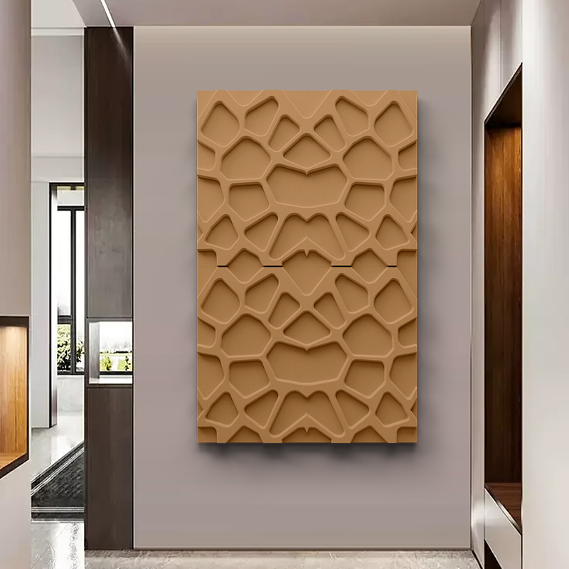 3d立体砂岩木雕抽象浮雕装饰画