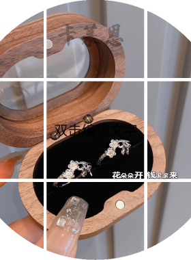 S925纯银戒指花朵平安女戒子个性