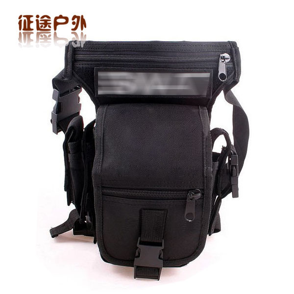 包邮户外多功能腿包摄影相机acu迷彩cp包黑色战术骑行钓鱼手机包