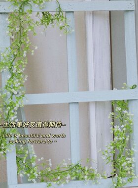 仿真装饰花藤条假花满天