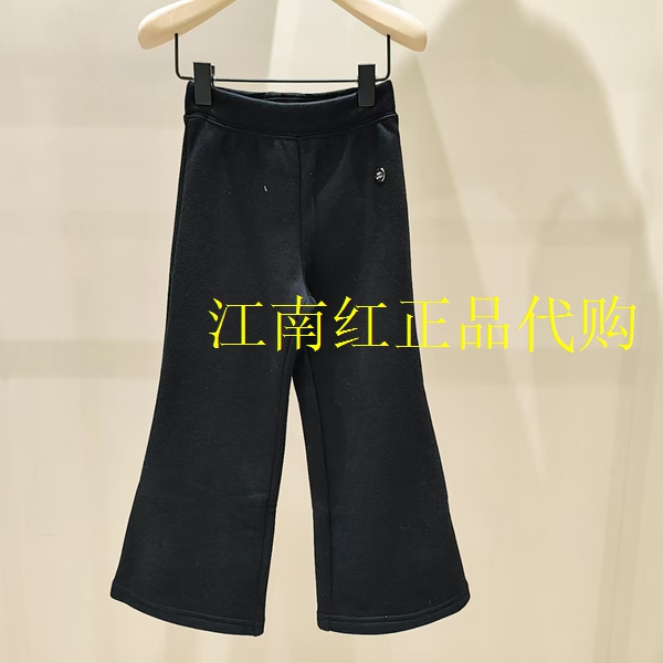 littlemoco专柜正品25冬新款女童火山岩升温针织微喇 KBE4PAT028