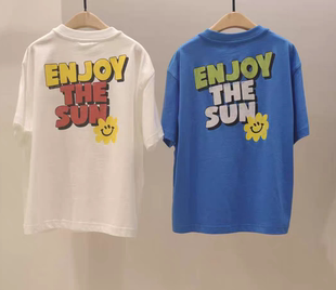 littlemoco专柜正品2026夏装新品男女童短袖T恤KBF2TEE016