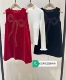 25年冬款 little moco专柜正品 女童丝绒背心连衣裙KBE4DRS010