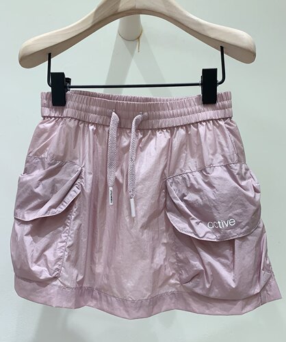 littlemoco专柜童装26年夏款女童防晒半身裙含安全裤KBF2SKT003