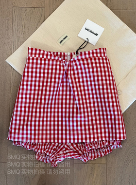 BMQ玳购级 高阶版】SHUSHUTON春夏新款设计感双层短半裙