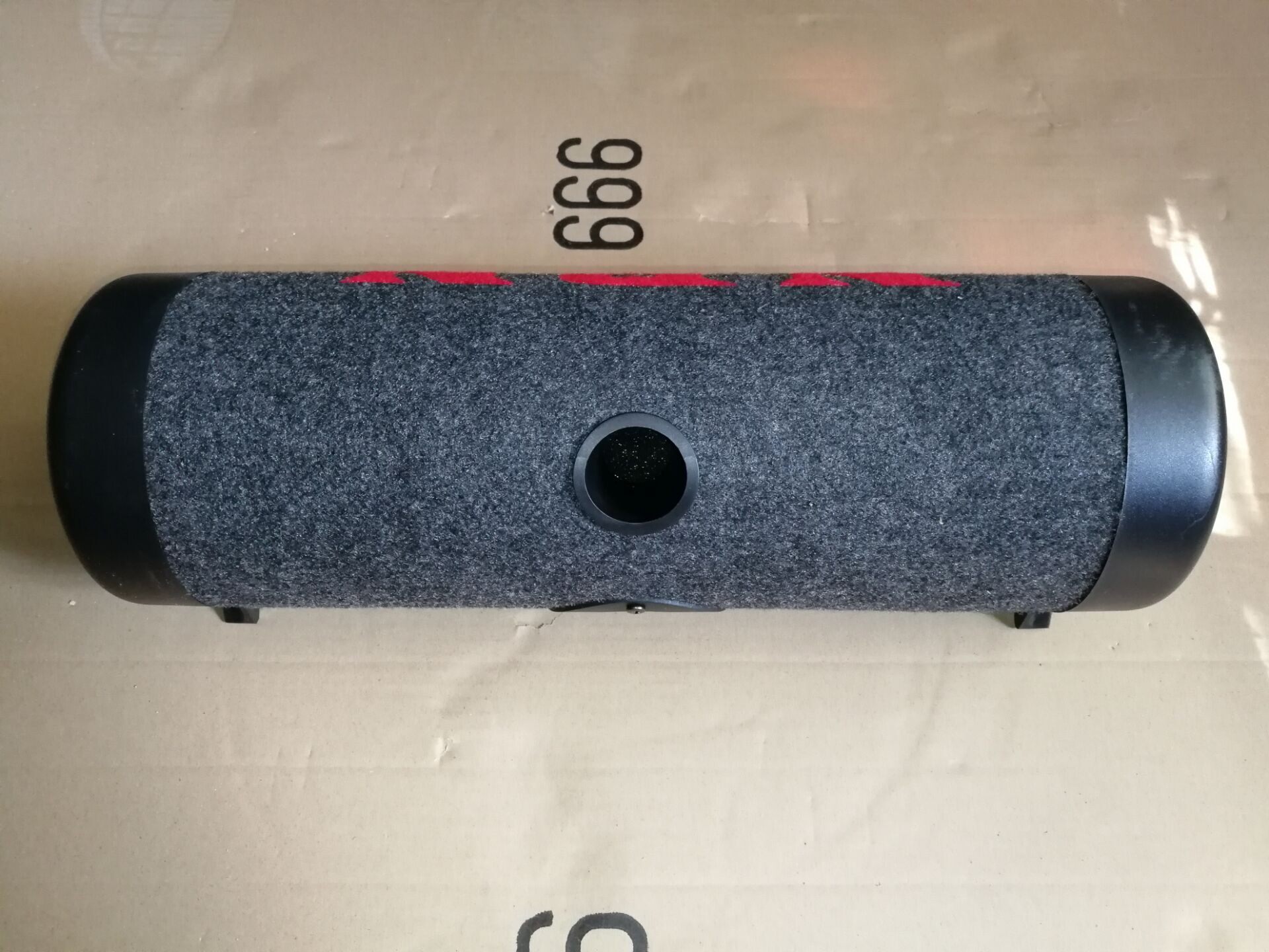 二手NBN85无源低音炮双4寸喇叭圆筒无源低音炮NBN音箱音响大功率