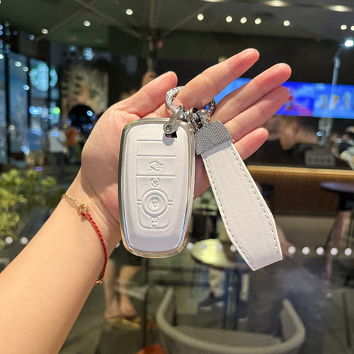 林肯钥匙套牛皮高端男女2022新款