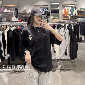 FM全球购 韩国专柜正品代购MLB 24年春季新款百搭休闲爱心情侣T恤