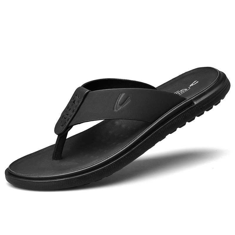 德国骆驼动感真皮夹趾人字拖鞋男2024夏新款室外沙滩凉鞋防滑拖鞋,流行男鞋,人字拖,淘宝优惠券,粉丝福利购,淘宝优惠卷