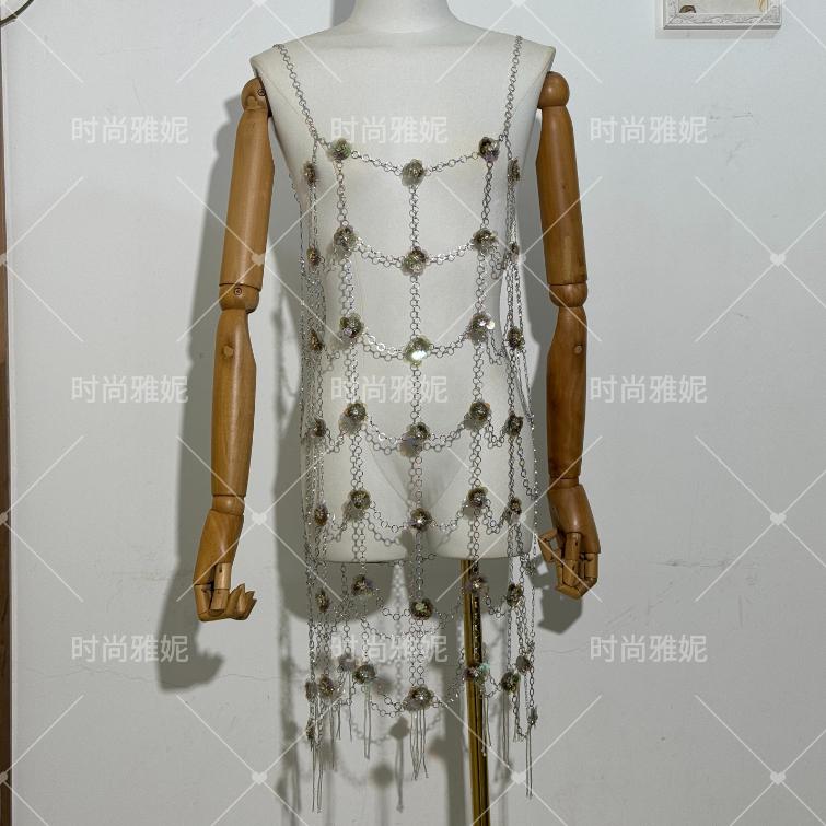 Y2K辣妹音乐节套装性感连衣裙